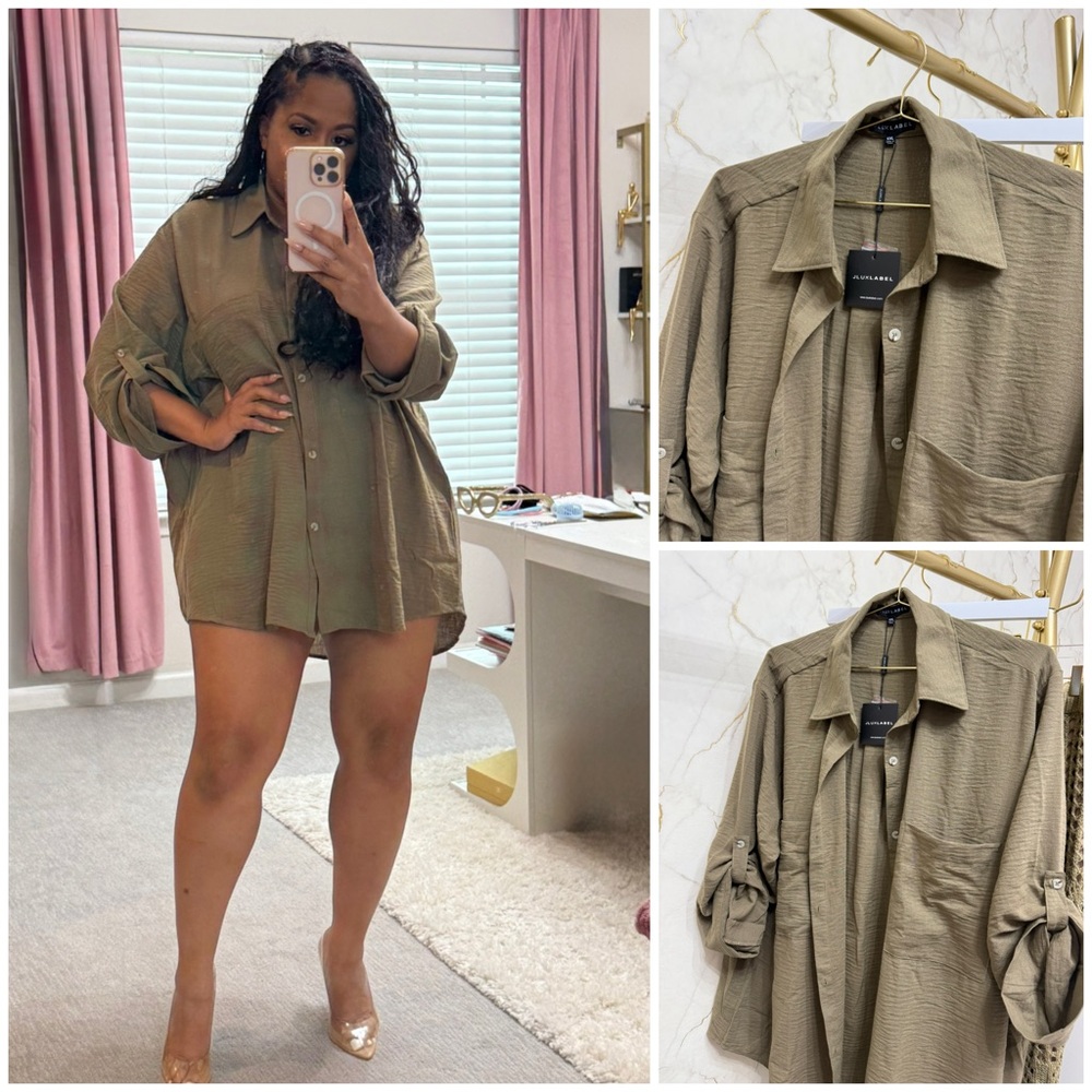 Cover up shirt/dress XXL NWT